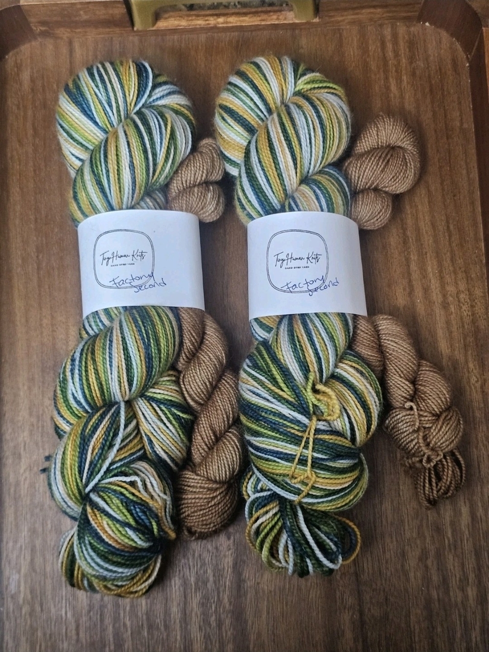 2 Hanks Tyg Human Knits 80/20 SW Merino/Ny Yarn 🧶 Lord of the Rings Collection